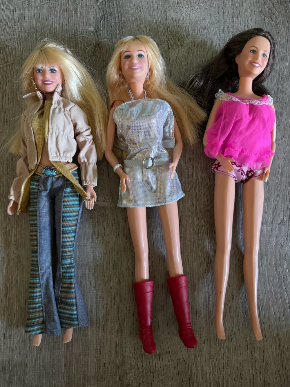 Hanna Montana Fashion Doll lot of 3
